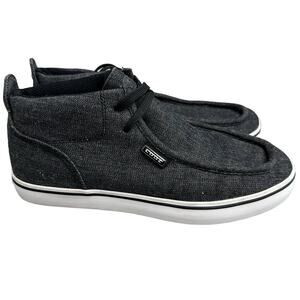 Lugz Strider Denim Mens Grey Canvas Lifestyle Sneaker Shoes 9